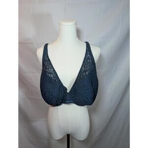 THIRDLOVE Artisan Lace Plunge Bra Size 40E - Elegant Comfort